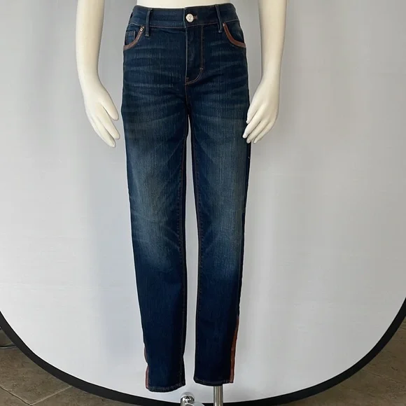 NWT WHBM Mid Rise Skinny Ankle Jeans 2R - Picture 10 of 16